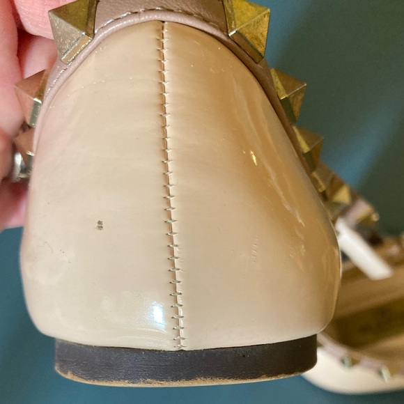 Valentino size 38 Rockstud flats in excellent condition - Picture 6 of 8